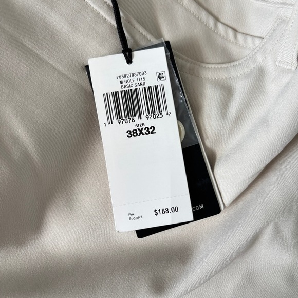 RLX Ralph Lauren Men's Size 38/32 Golf Pants Active Fit Sand Business Casual - Picture 12 of 15